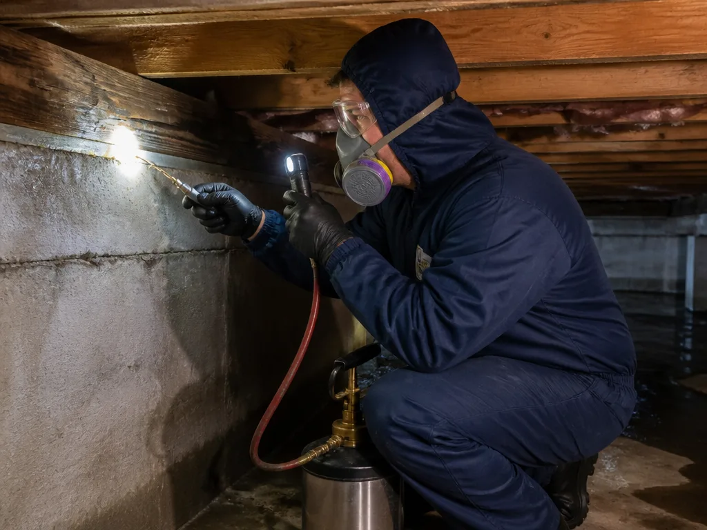 Crawl Space Pest Treatment