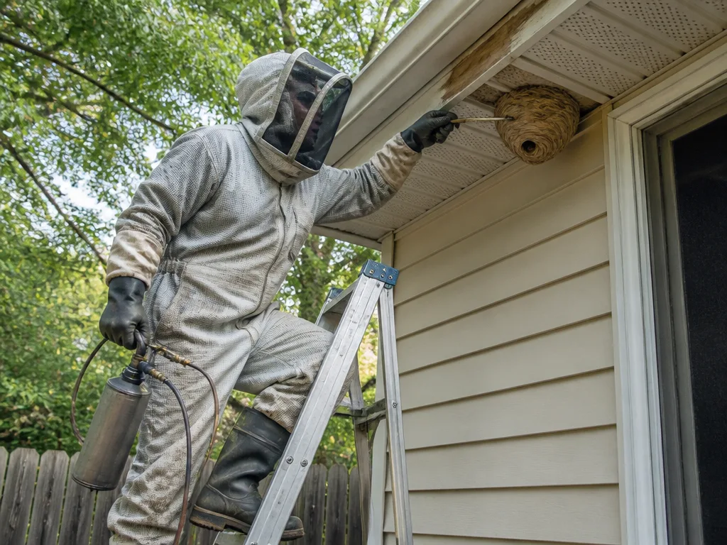 Hornet Nest Removal